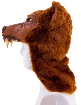 Casco para disfraz de animal lobo salvaje Ghoulish Productions