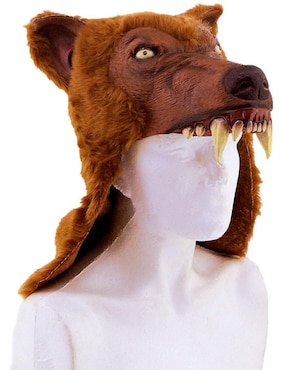 Casco para disfraz de animal lobo salvaje Ghoulish Productions