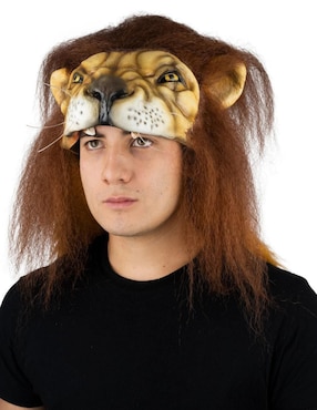Casco para disfraz de gran cazador de leones Ghoulish Productions
