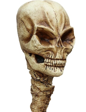 Bastón para disfraz de cráneo de alienígena Ghoulish Productions