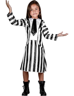 Disfraz Ghoulish Productions Beetlejuice Ruz de Fantasma Beetlejuice para niña