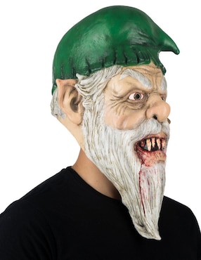 Máscara para disfraz de Gnomo Navideño Maligno Horror Xmas Ghoulish Productions