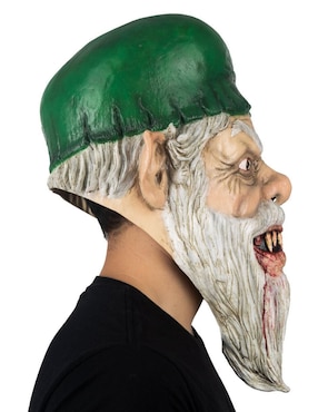 Máscara para disfraz de Gnomo Navideño Maligno Horror Xmas Ghoulish Productions