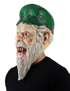 Máscara para disfraz de Gnomo Navideño Maligno Horror Xmas Ghoulish Productions