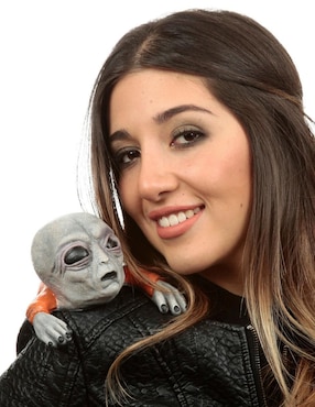 Shoulder buddy para disfraz de Mini Alien del Área 51 Shoulder Buddies Ghoulish Productions