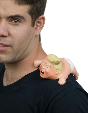 Shoulder buddy para disfraz de Baby President Trump Shoulder Buddies Ghoulish Productions
