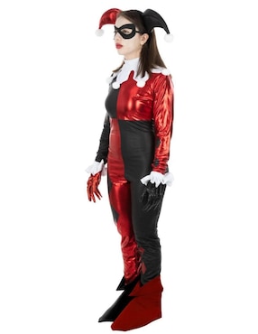 Disfraz Ghoulish Productions DC Core de Harley Quinn para mujer