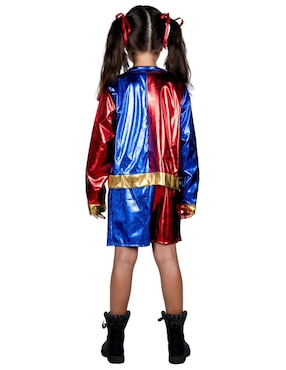 Disfraz Ghoulish Productions DC Harley Quinn para niña