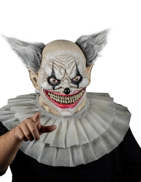 Máscara para disfraz de Payaso sonriente Smile Clowns Ghoulish Productions