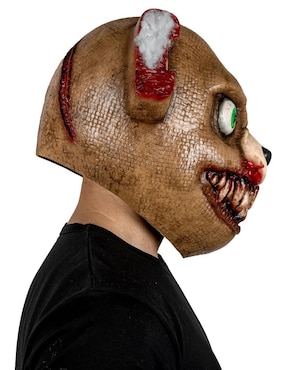 Máscara para disfraz de Oso terrorífico Smile Bear Creepy Ghoulish Productions