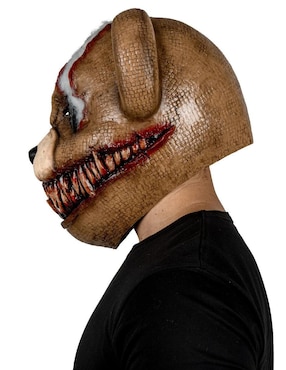 Máscara para disfraz de Oso terrorífico Smile Bear Creepy Ghoulish Productions