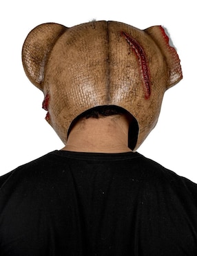 Máscara para disfraz de Oso terrorífico Smile Bear Creepy Ghoulish Productions