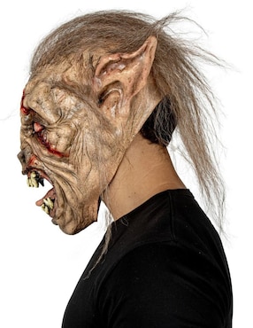 Máscara para disfraz de Bestia Nocturna Lobo Zombie Ghoulish Productions