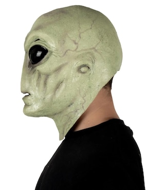 Máscara para disfraz de Alien Criatura del Espacio Terror Futurista Ghoulish Productions