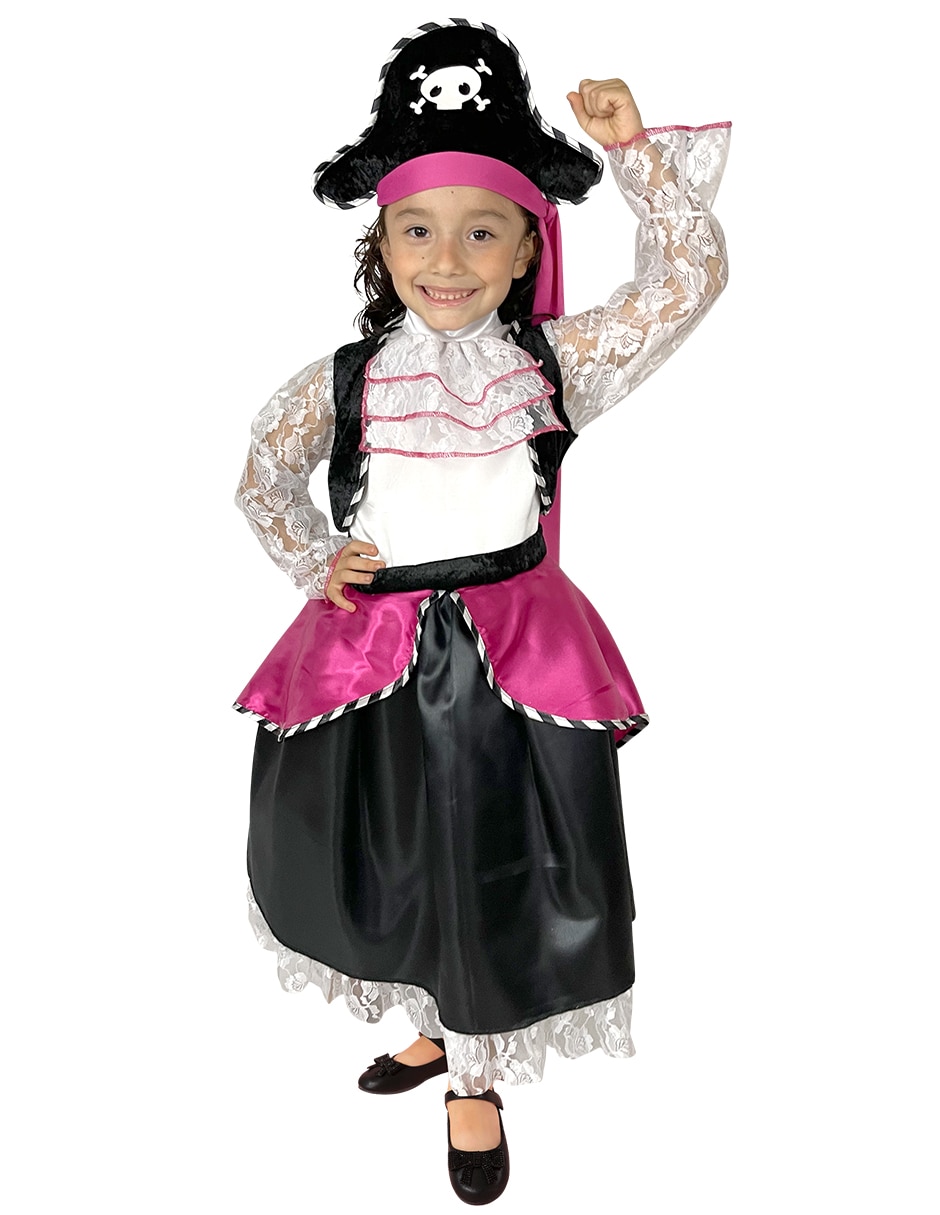 Disfraz or Treat de Pirata niña |