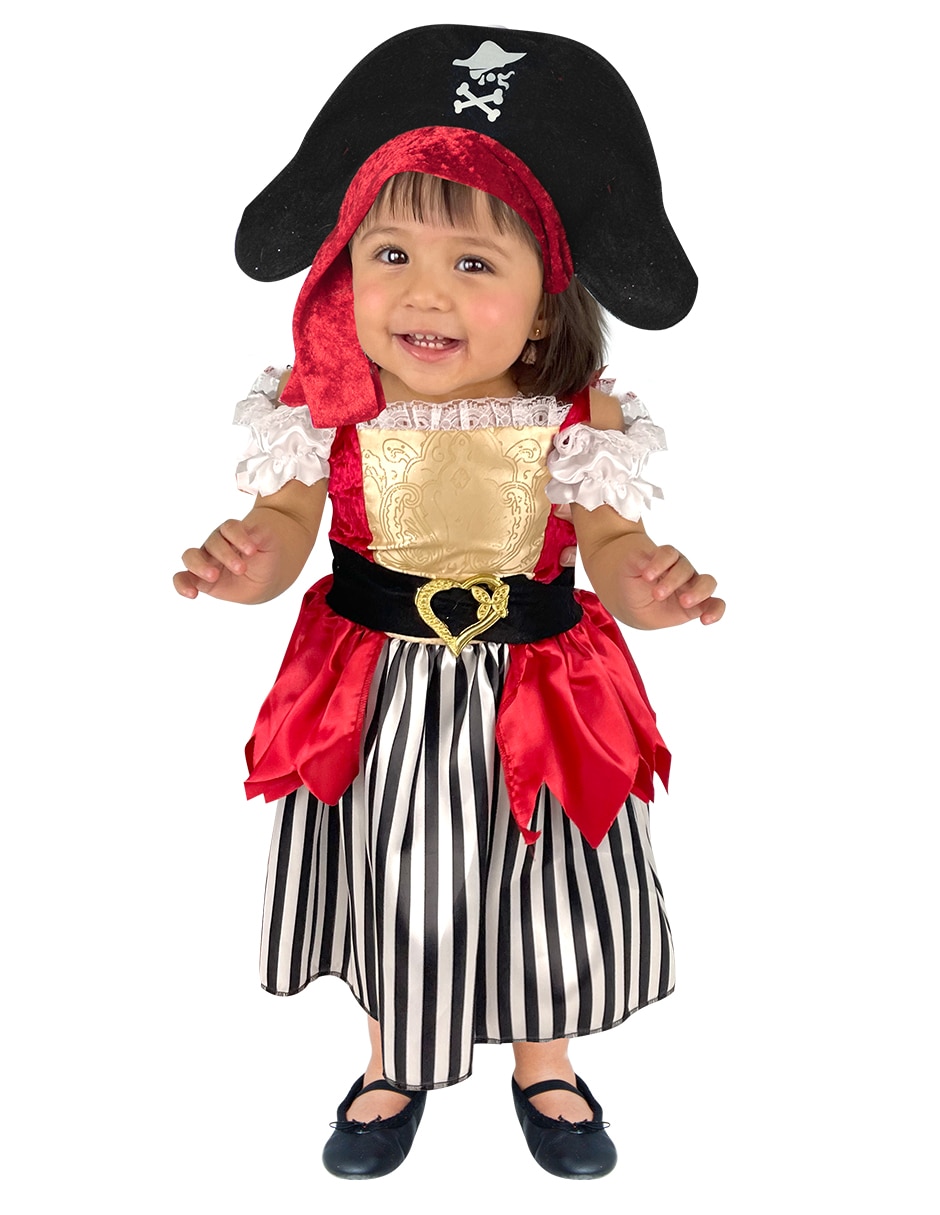 Disfraz or Treat de Pirata niña |
