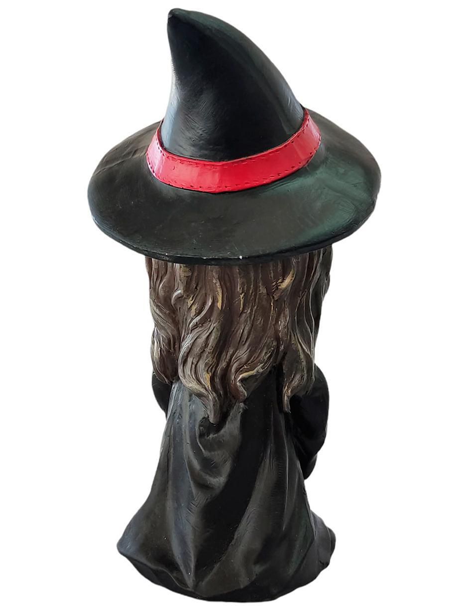 Figura decorativa con forma de bruja 4