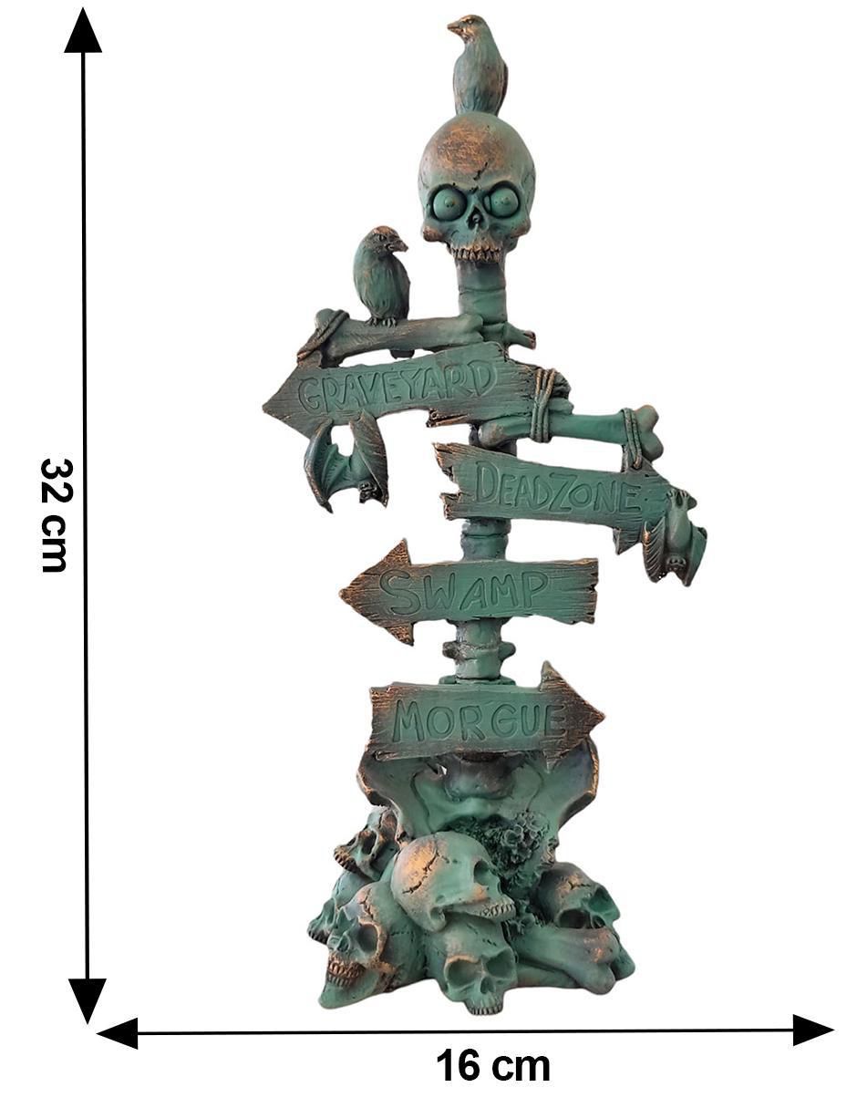 Figura decorativa con forma de cráneos 5