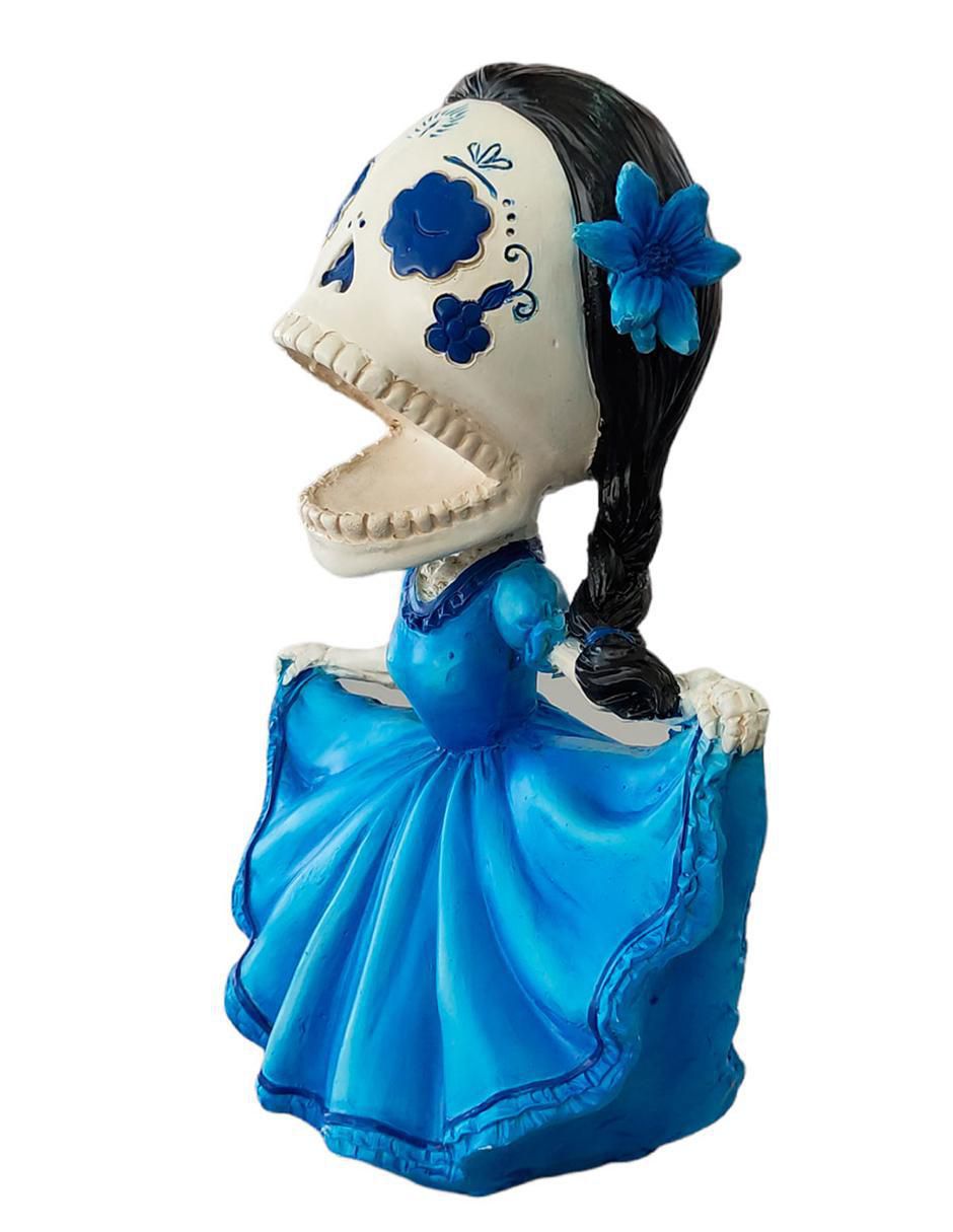 Figura decorativa con forma de calavera 2