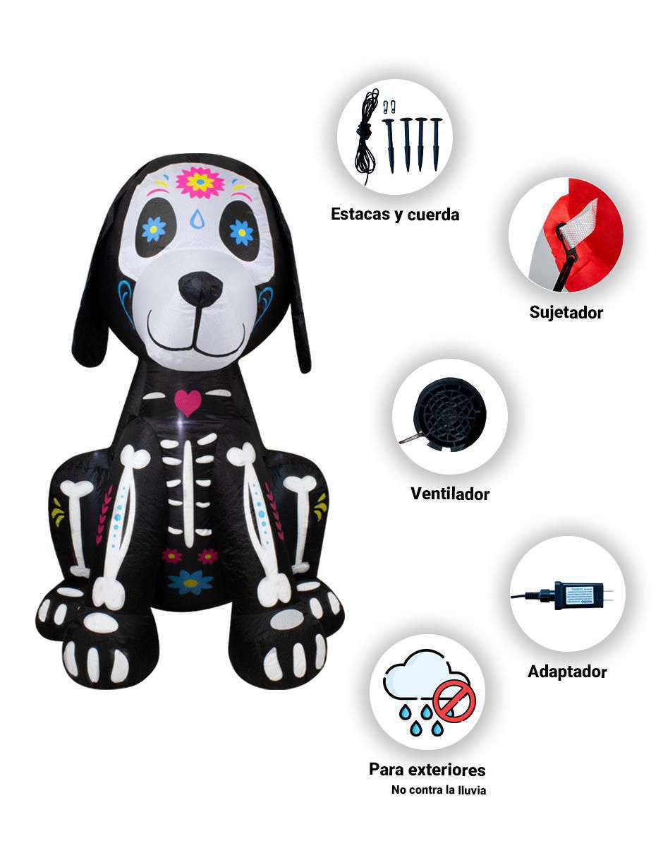 Inflable decorativo forma de perro 2