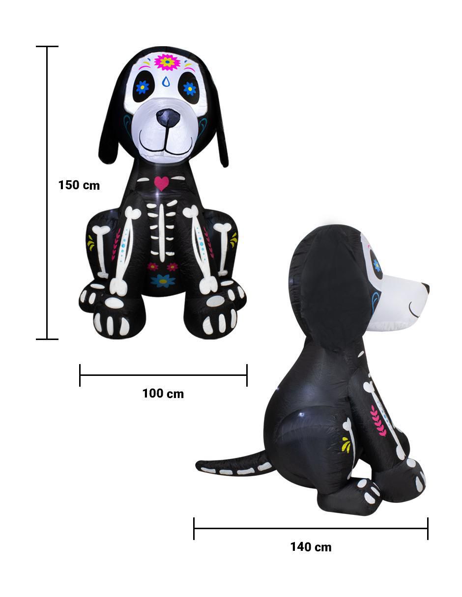 Inflable decorativo forma de perro 5