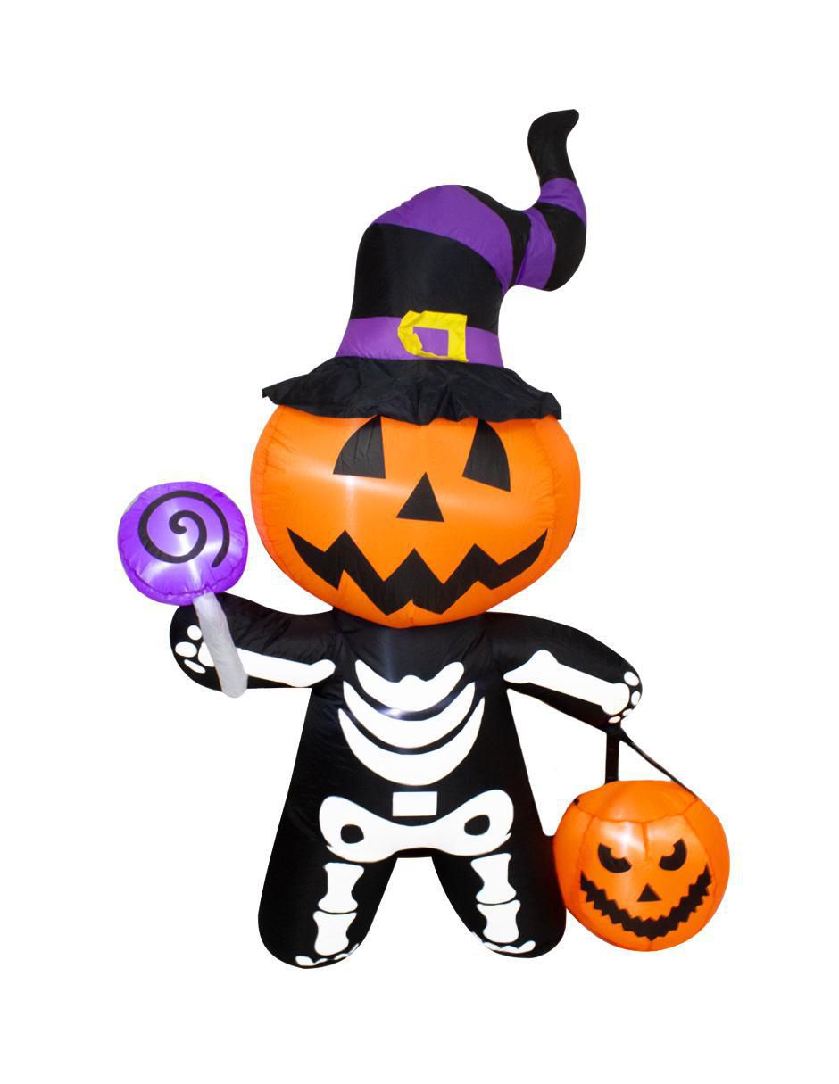 Inflable decorativo forma de calabaza