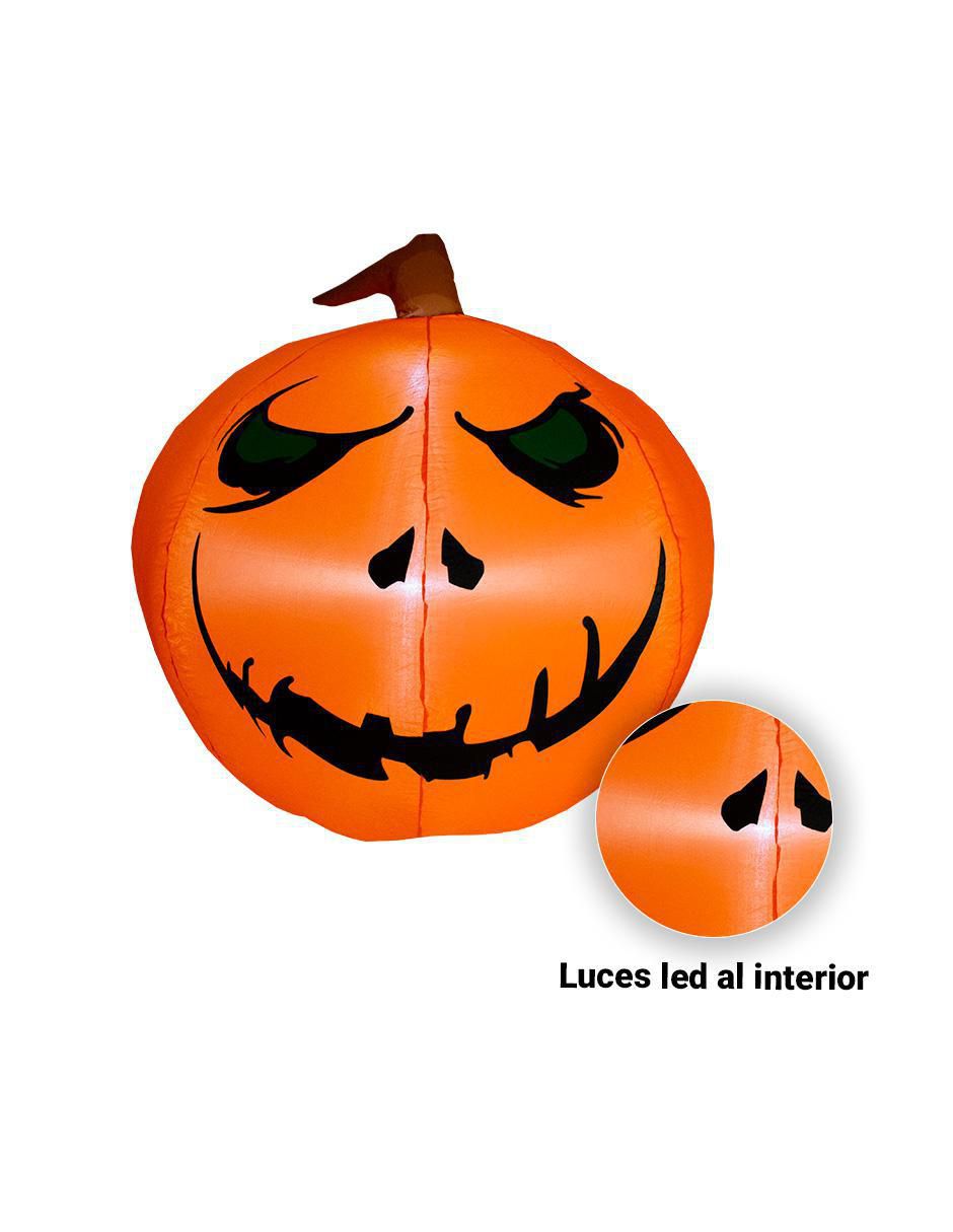Inflable decorativo forma de calabaza 3