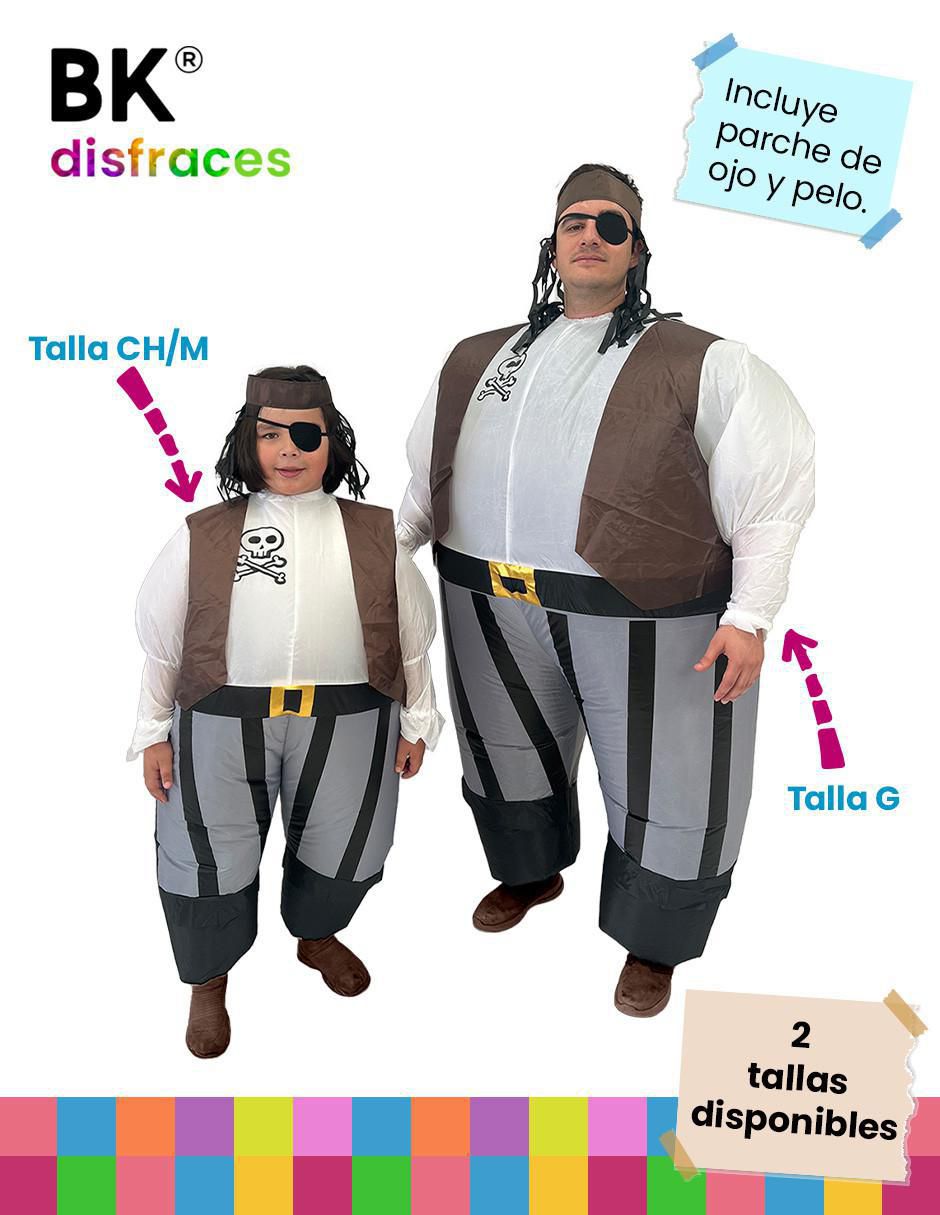 Disfraz de pirata para infantil unisex 4