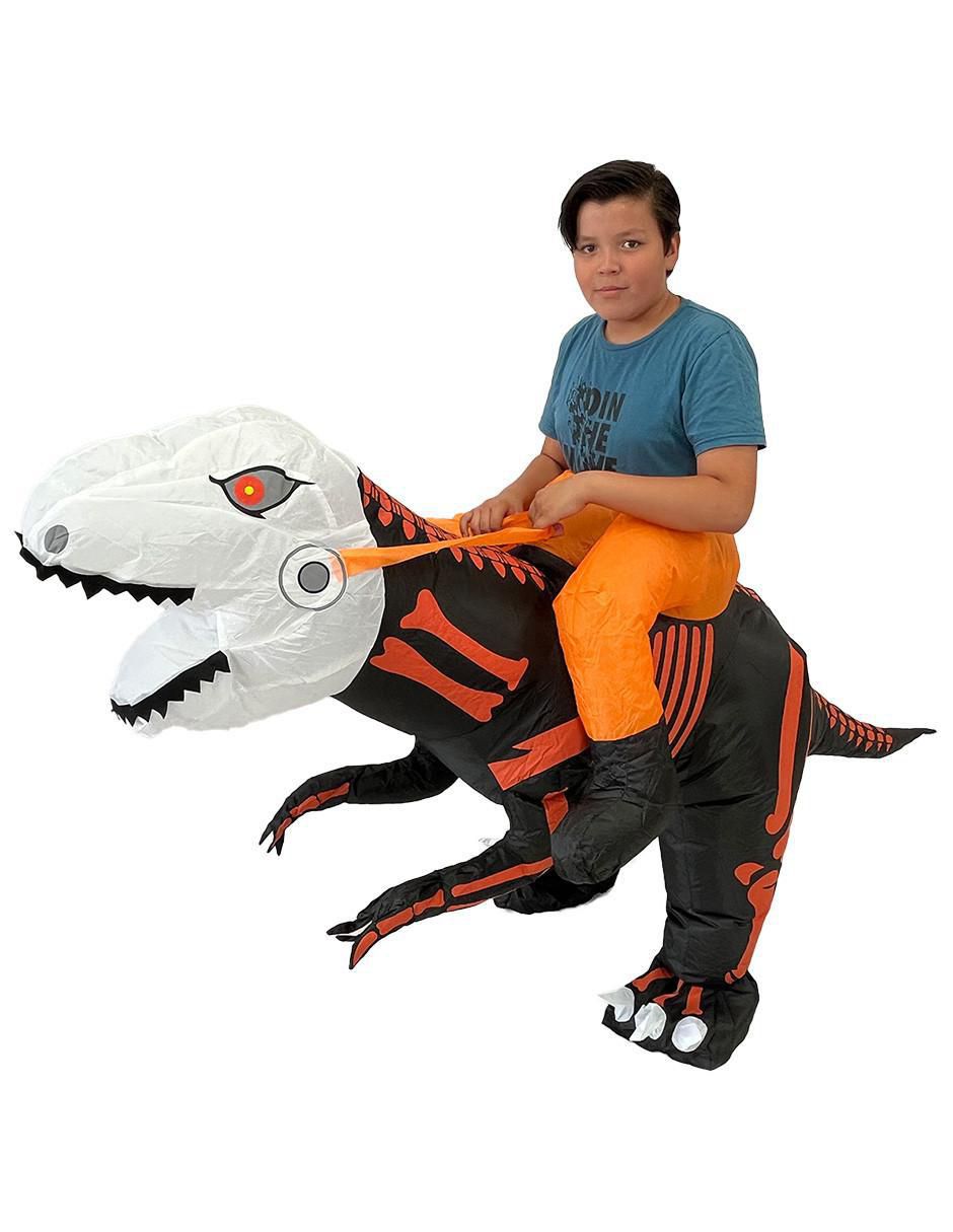 Disfraz Velociraptor de dinosaurio unisex 2