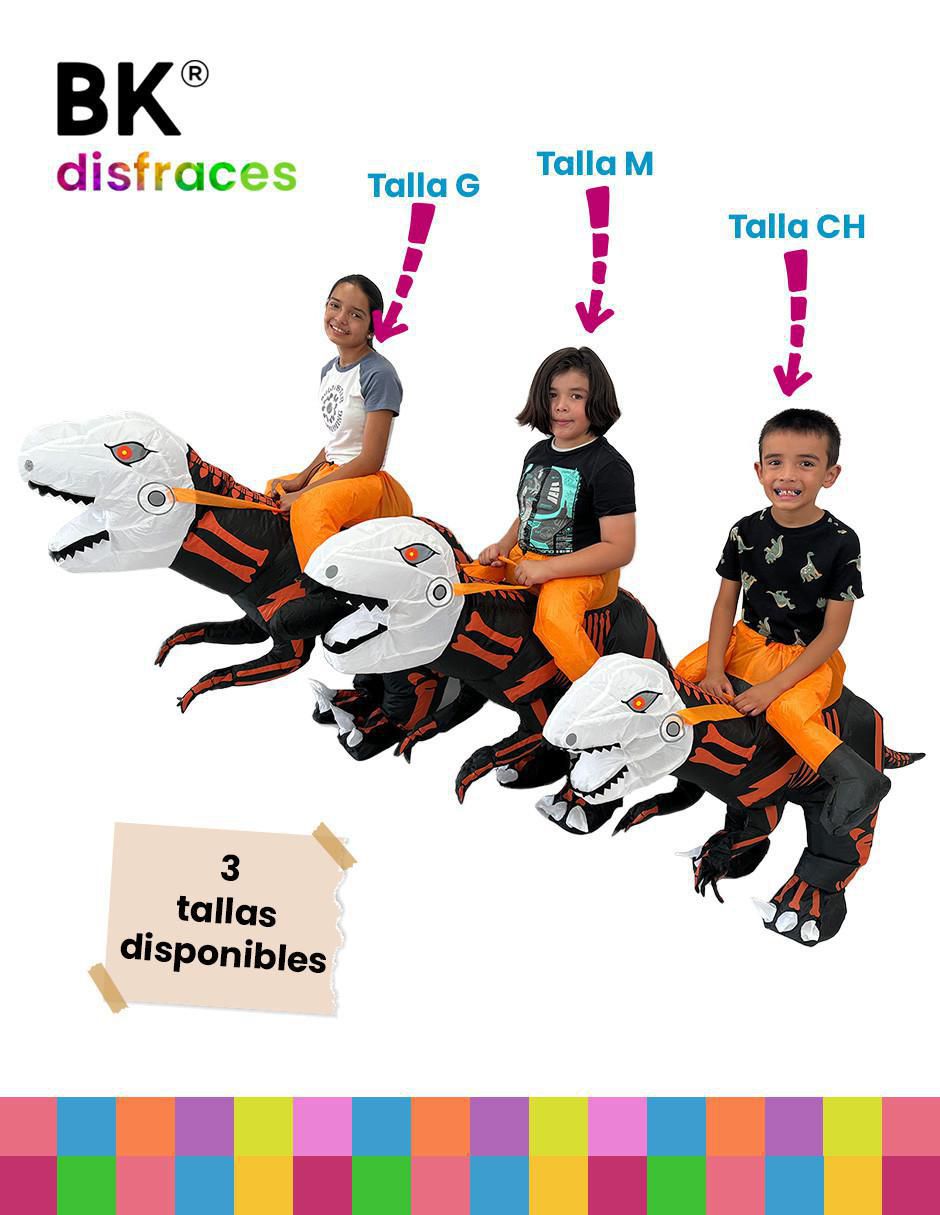 Disfraz Velociraptor de dinosaurio unisex 9