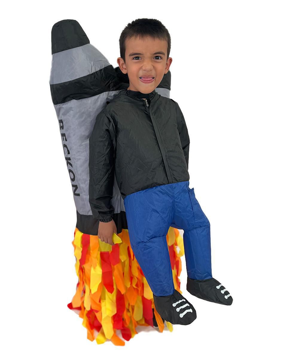 Disfraz Rocket de astronauta para infantil unisex 5