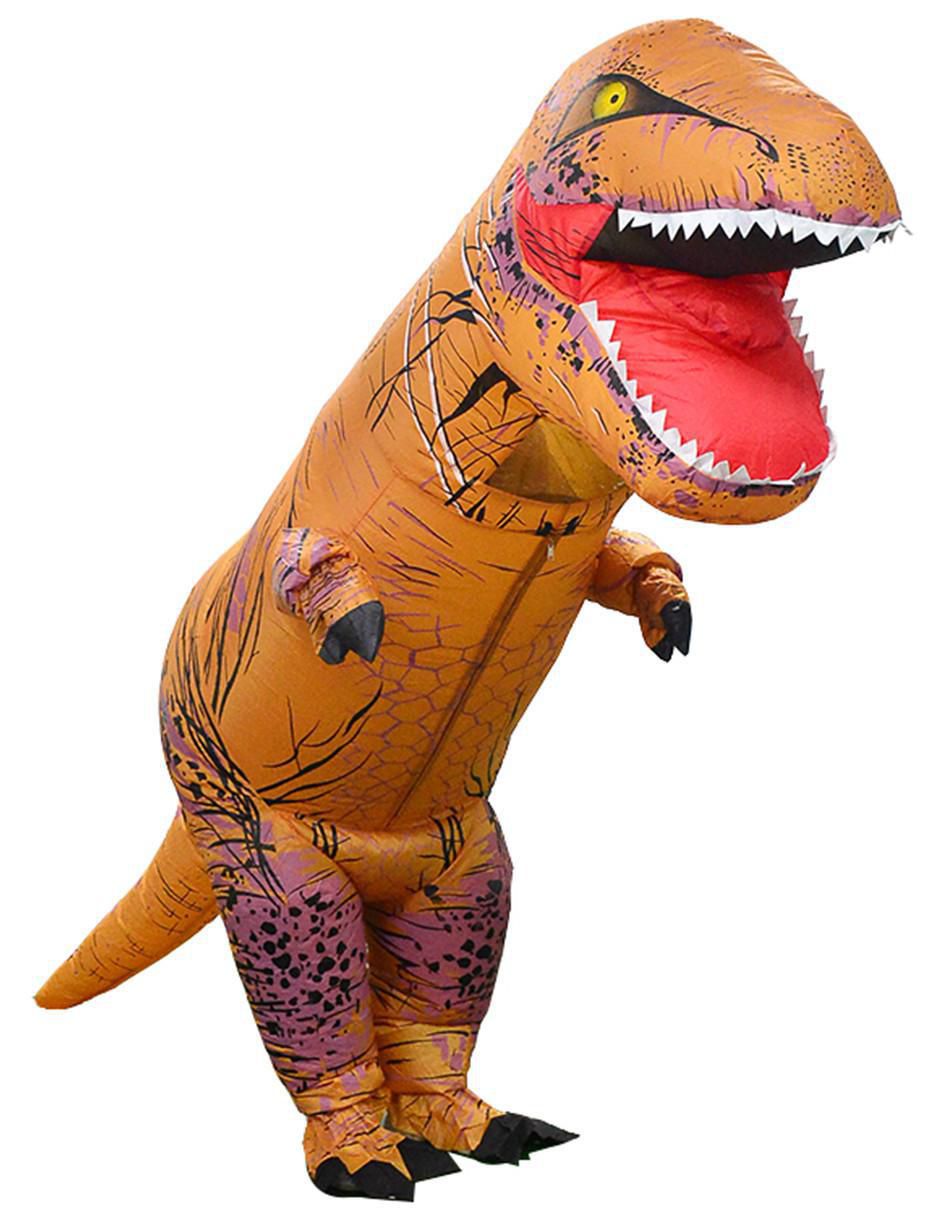 Disfraz inflable para niños Dinosaurio T-Rex Esqueleto Beckon