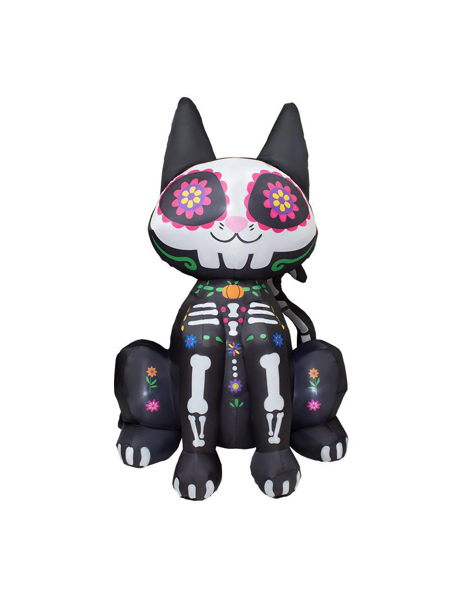 Inflable decorativo forma de gato