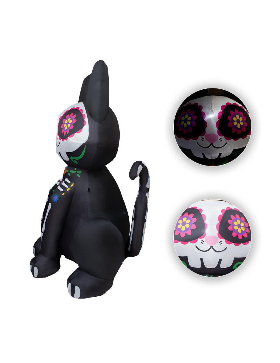 Inflable decorativo forma de gato 2