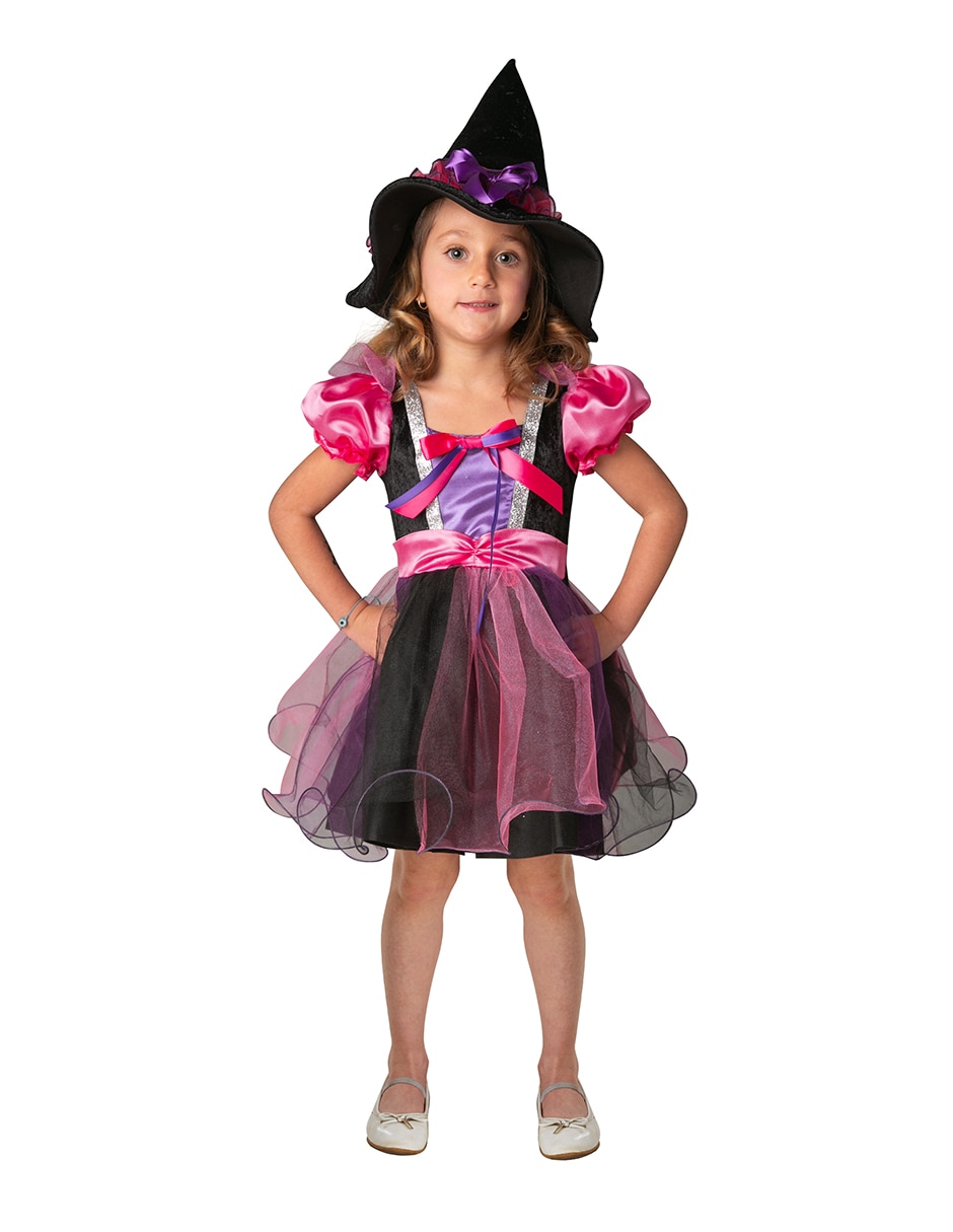 Disfraz Trick Or Treat de bruja Fantasia para nina