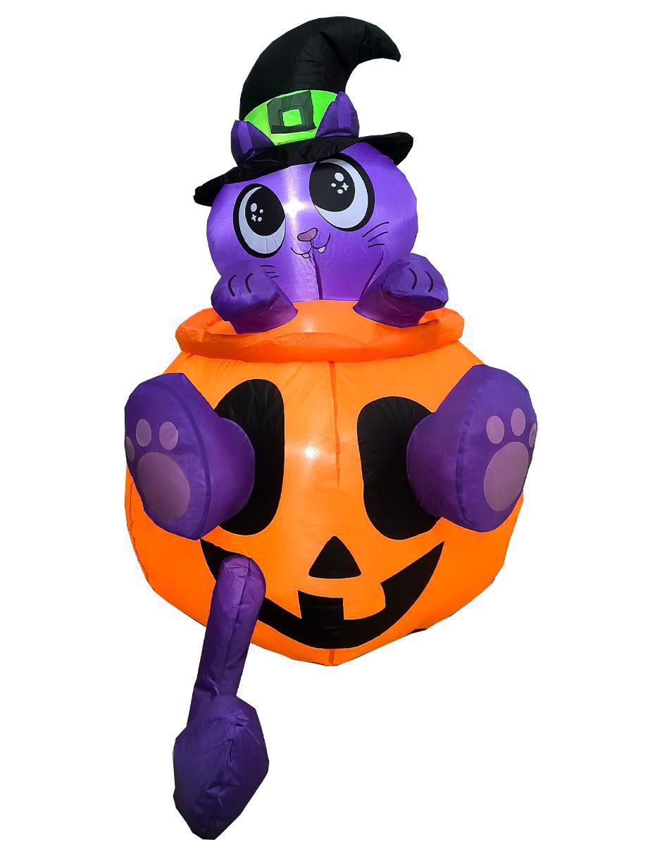 Inflable decorativo forma de gato 1