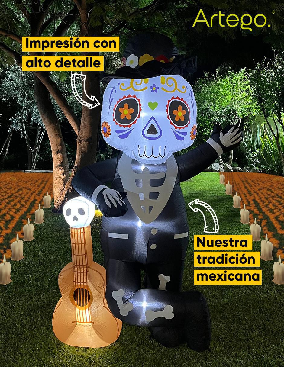 Inflable decorativo forma de catrín 3