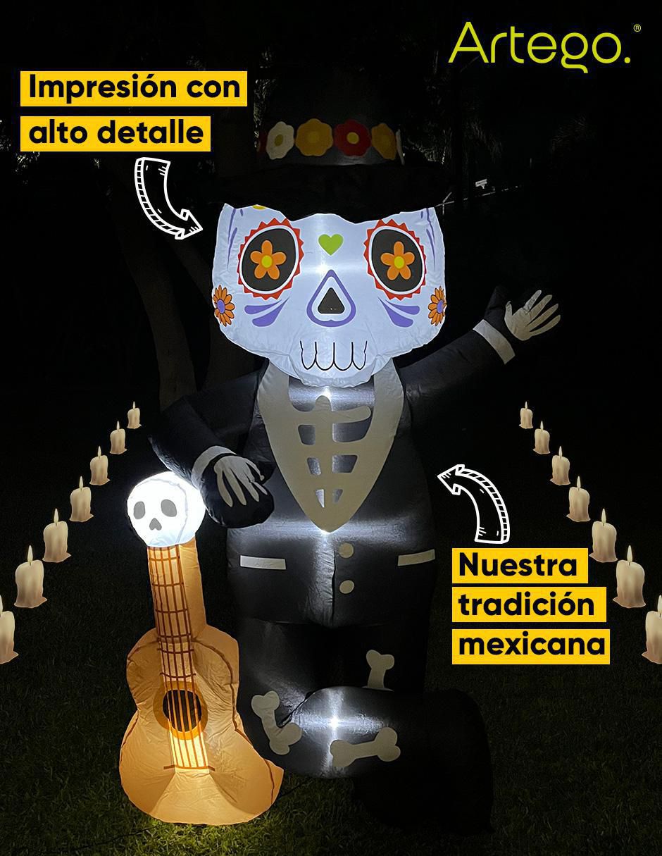 Inflable decorativo forma de catrín 5