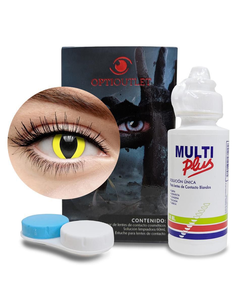 Lentes de contacto para disfraz de Halloween