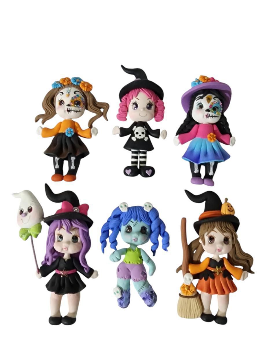 Set imán Brujas para decoración 9
