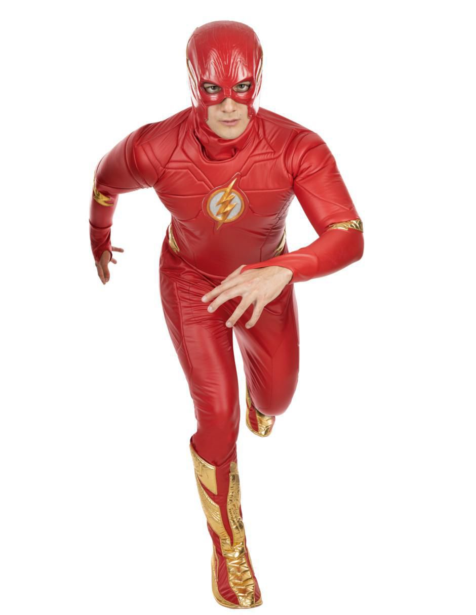 Disfraz DC de superhéroe Flash para hombre Disfraz DC de superhéroe Flash para hombre