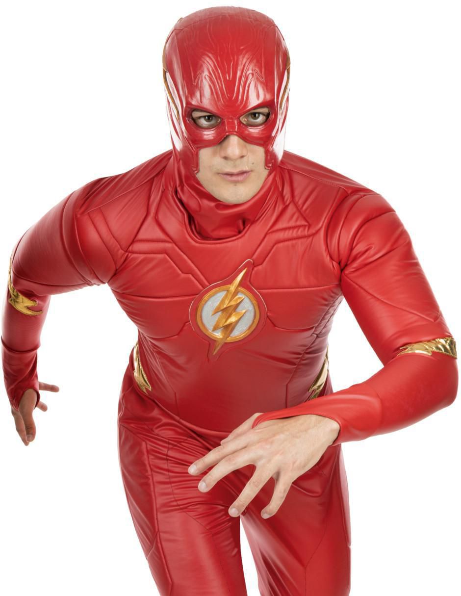 Disfraz DC de superhéroe Flash para hombre 2