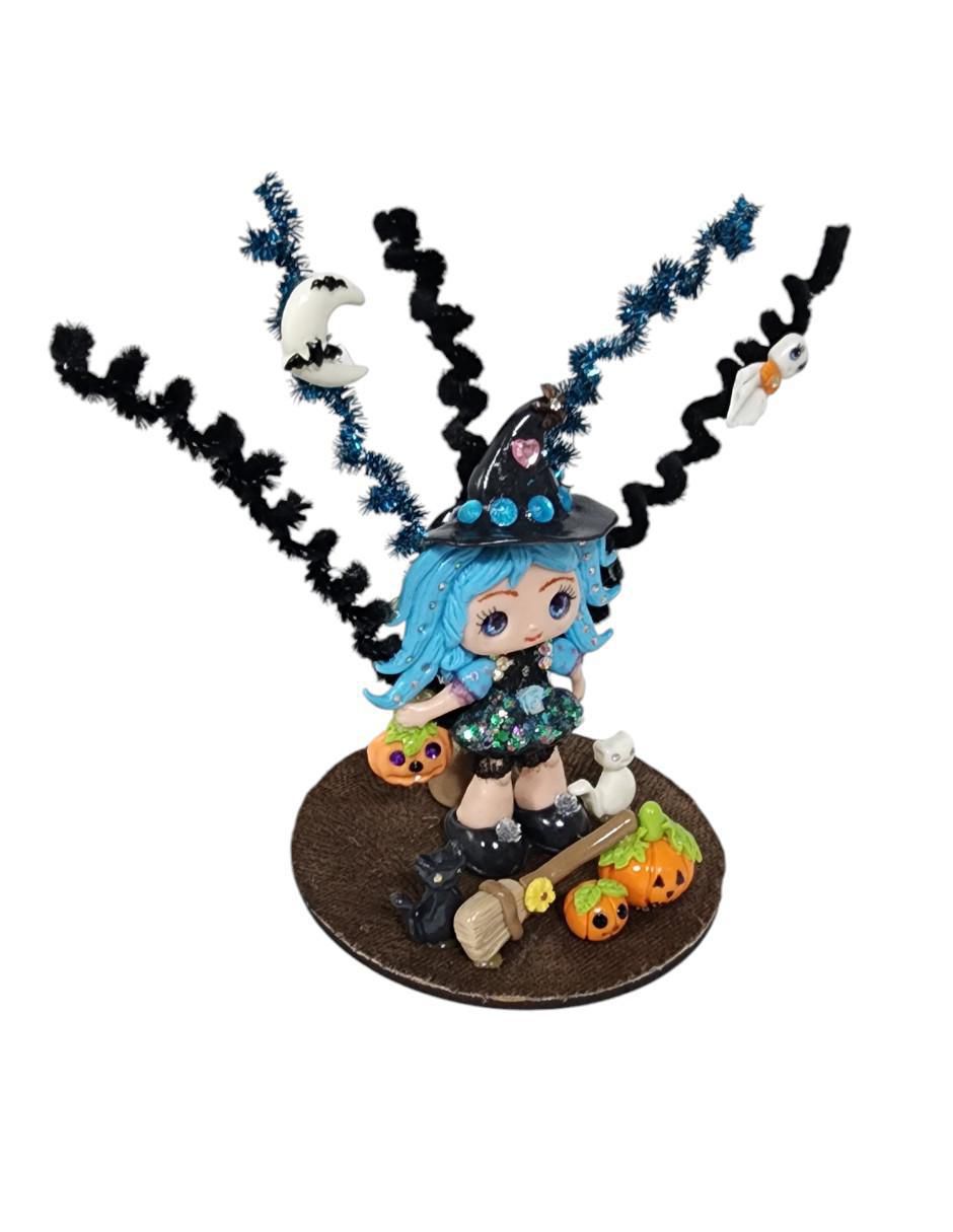 Figura decorativa de hada Bruja Azul 2