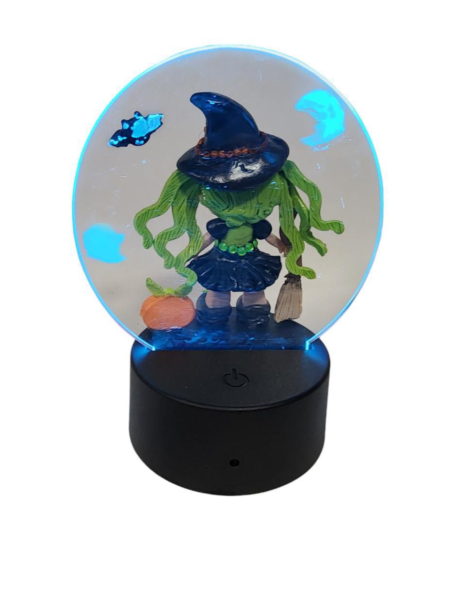 Figura decorativa redondo Bruja 4