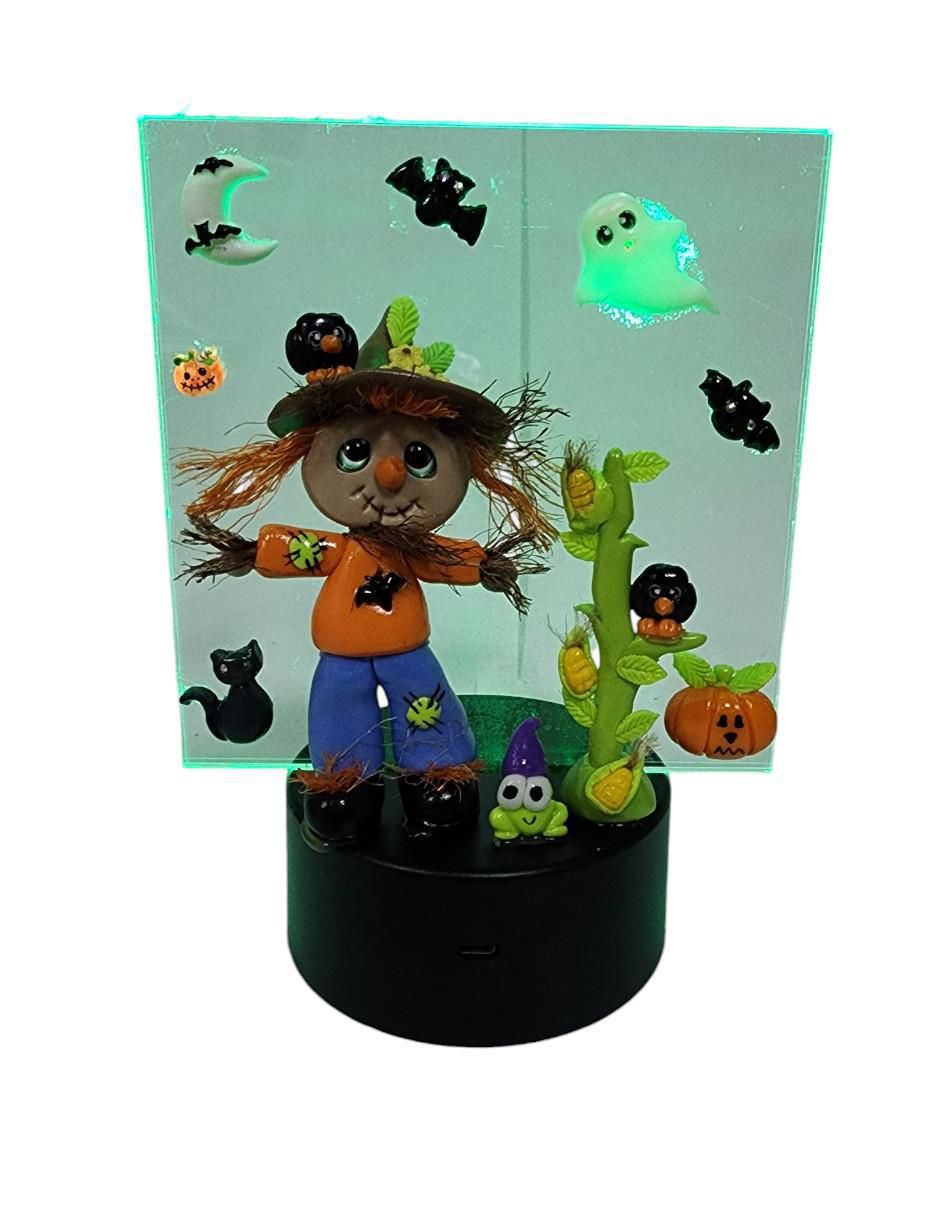 Figura decorativa de muñeco Halloween Espantapájaros 2