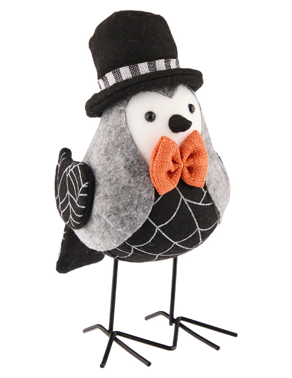 Figura decorativa de Halloween con forma de pájaro 2