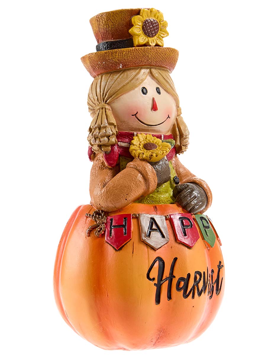 Figura decorativa con forma de espantapájaros