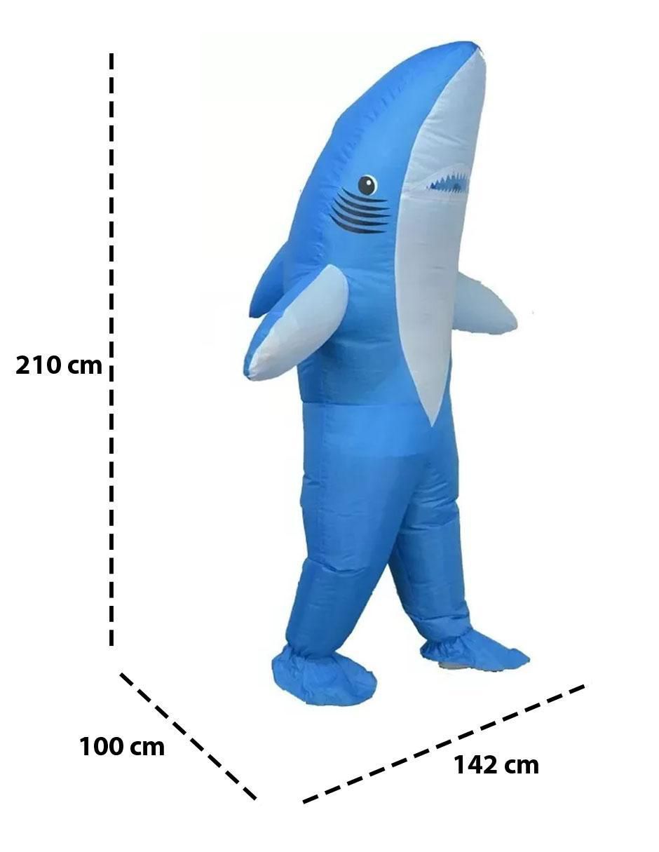 Disfraz de tiburón unisex 5