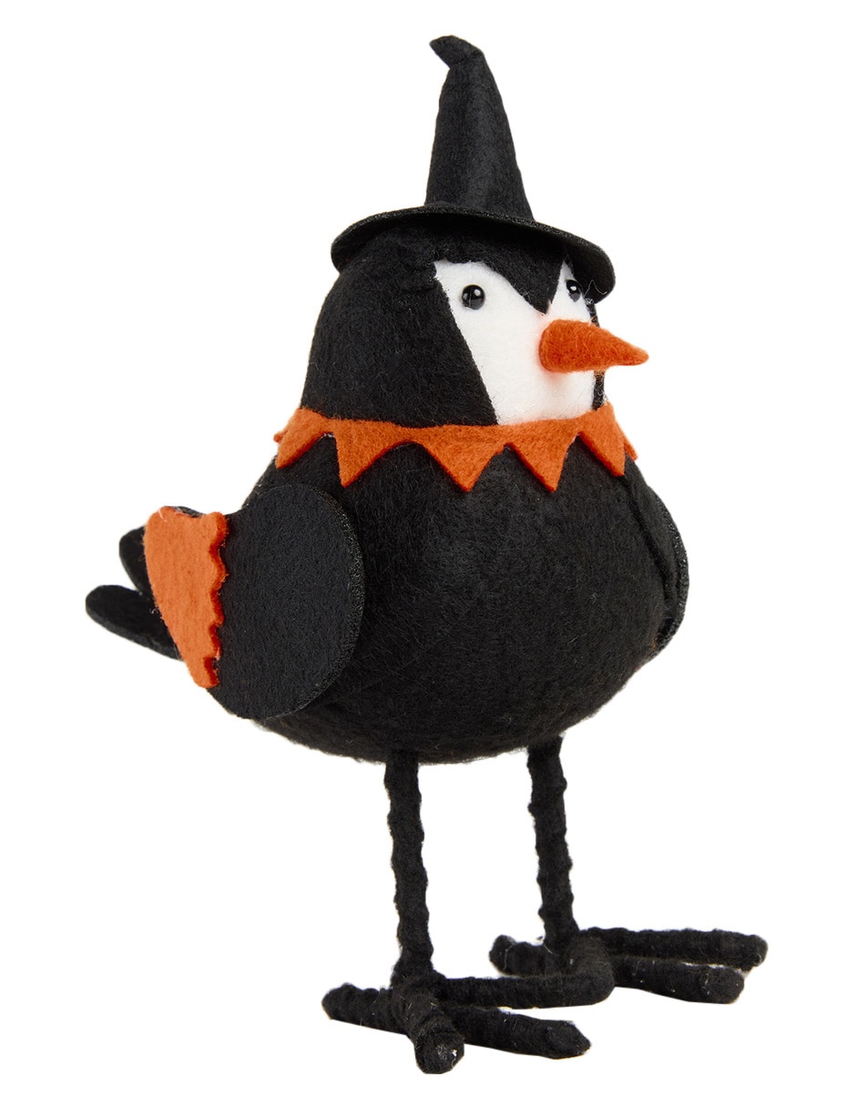 Figura decorativa de Halloween con forma de pájaro 2