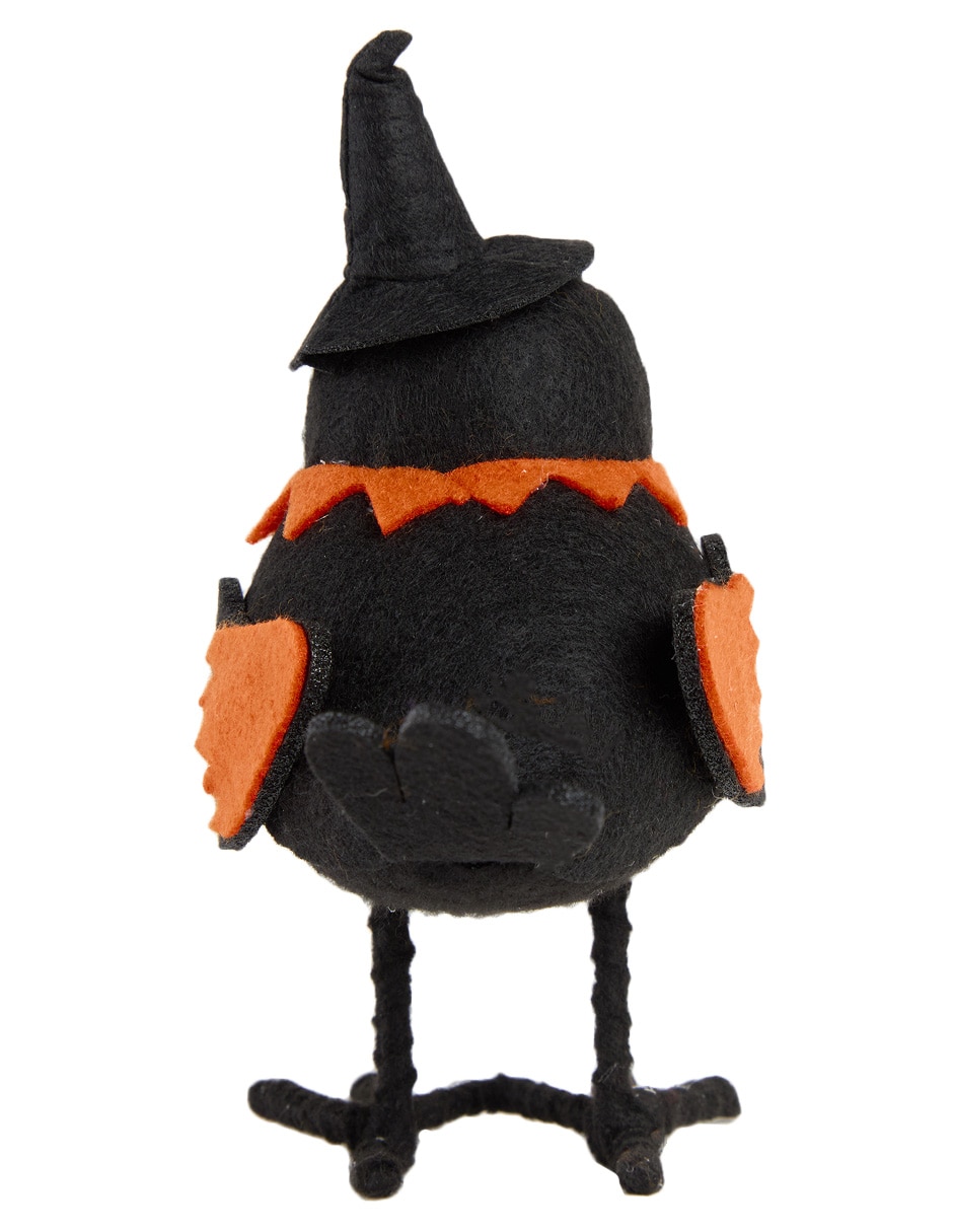 Figura decorativa de Halloween con forma de pájaro 4